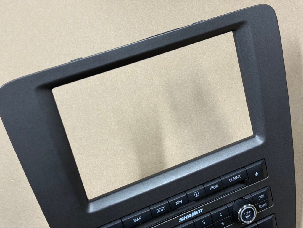2013-2014 Ford Mustang GT500 Touch Screen Face Plate Radio Trim Piece 2011-2014
