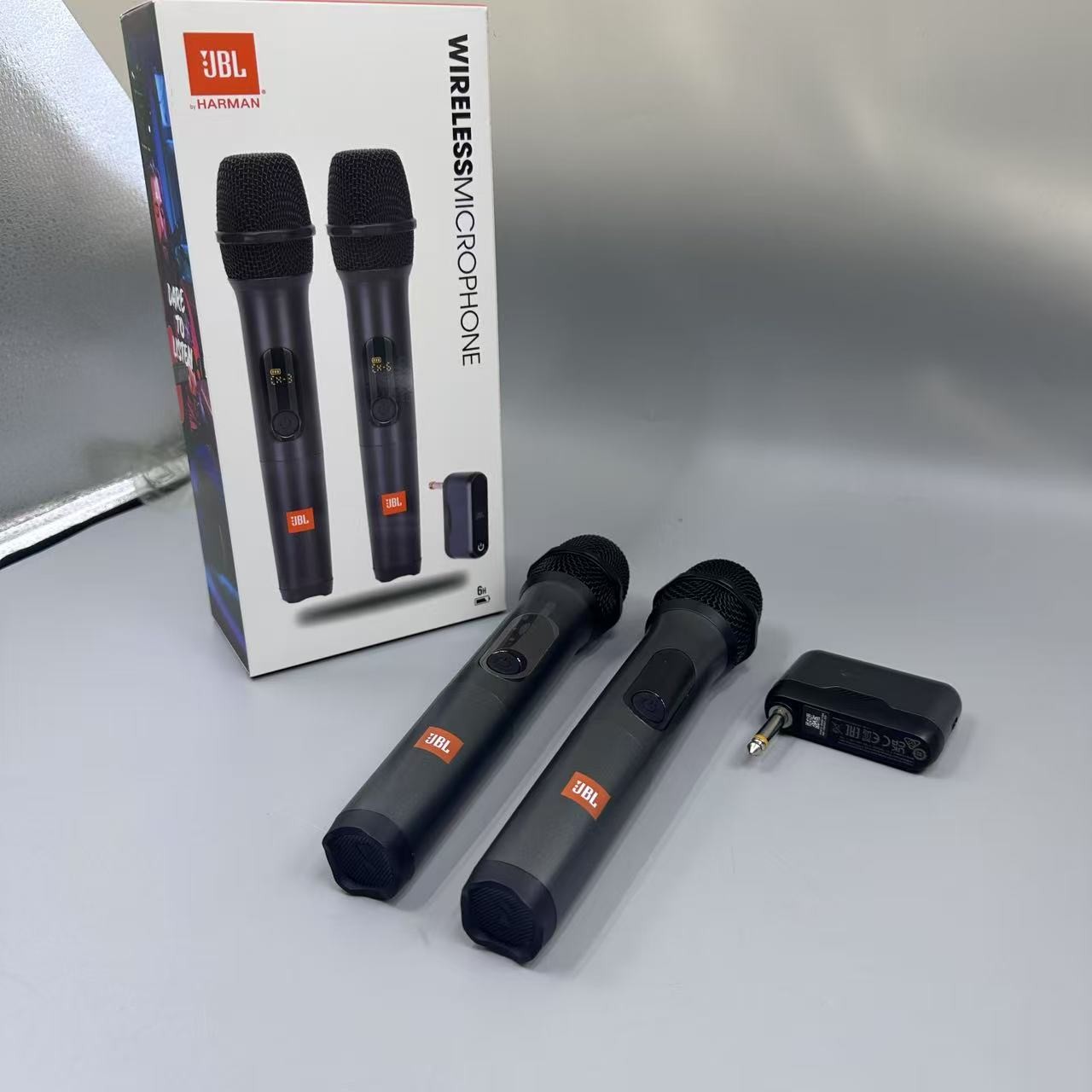 NEW JBLWIRELESSMICAM 2 Wireless Dynamic Microphones with Receiver New US stock