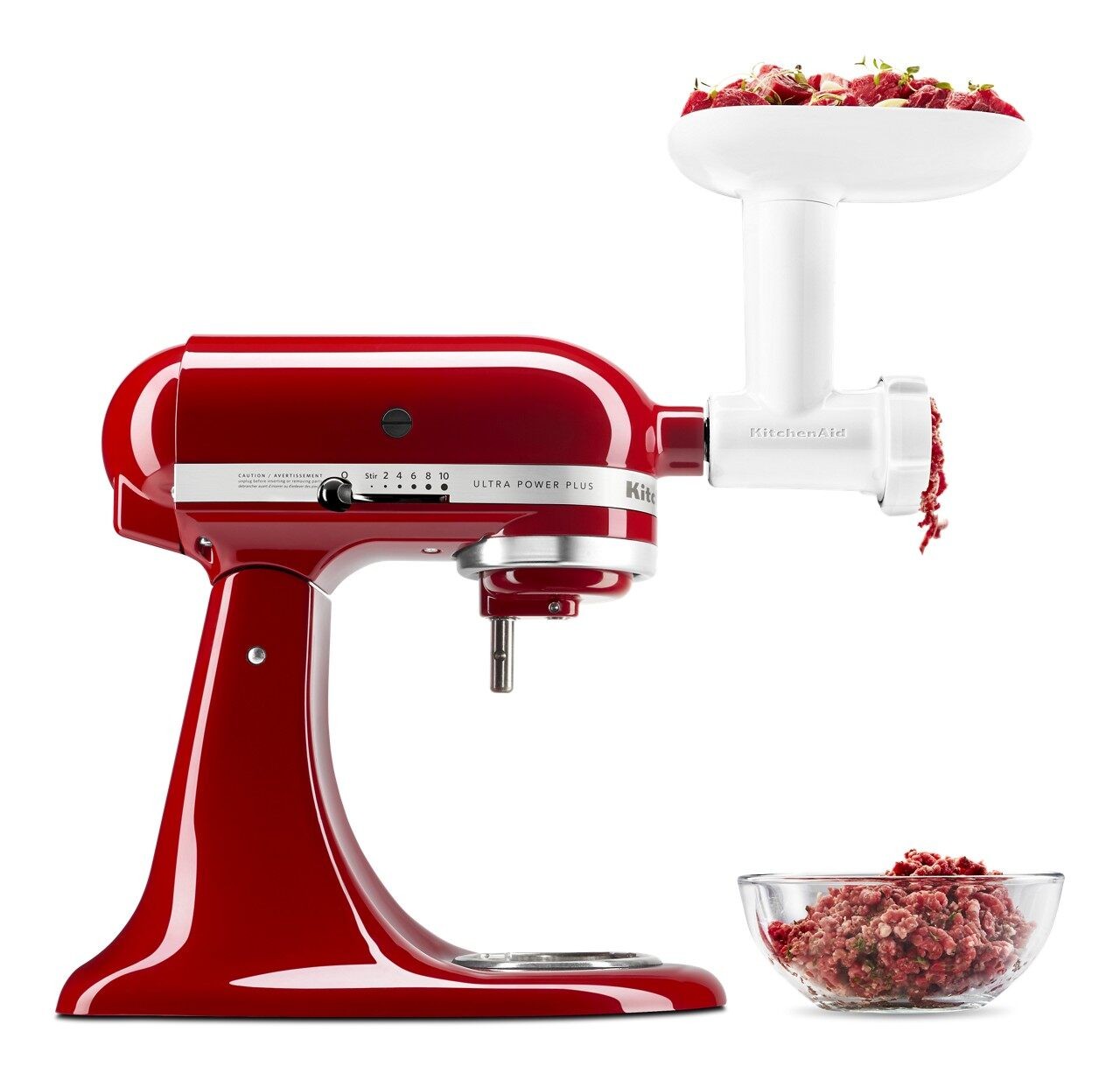 KitchenAid Refurbished Food Grinder Attachment, RKSMFGAZZBASE