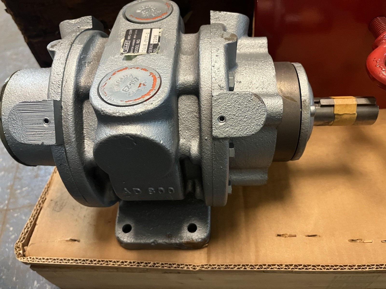 GAST,16AM-FRV-2,GEAR LUBRICATED AIR MOTOR