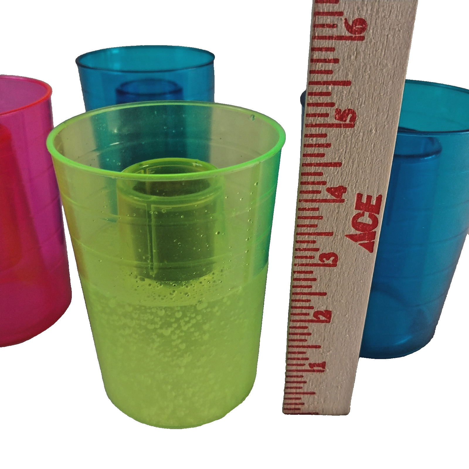 liquor shot glass Tequila  Jägermeister whiskey vodka 8oz set of 4