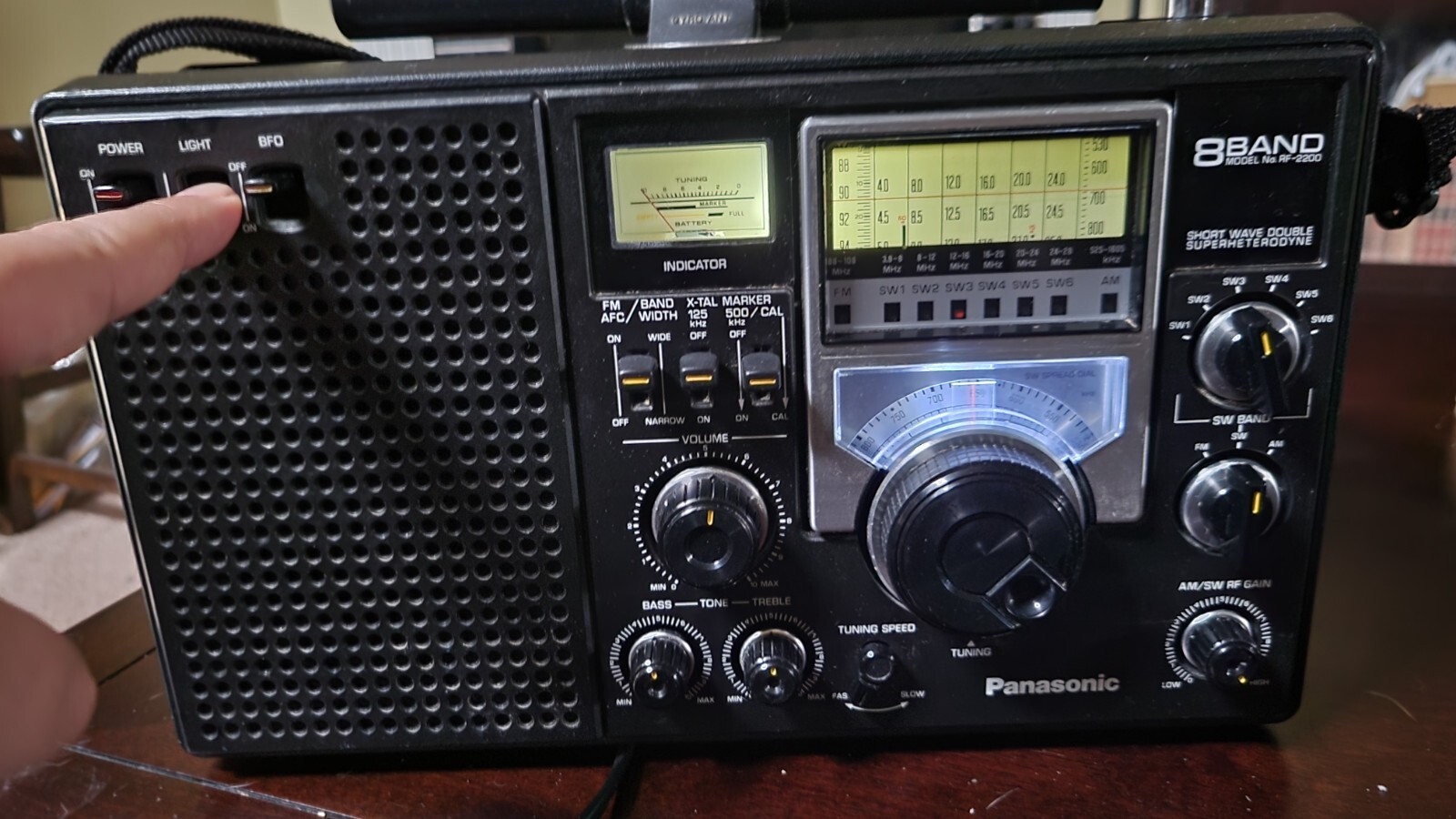 Panasonic RF-2200 RF-2200BS Radio Restoration, Update & Upgrade Service BY ADEL