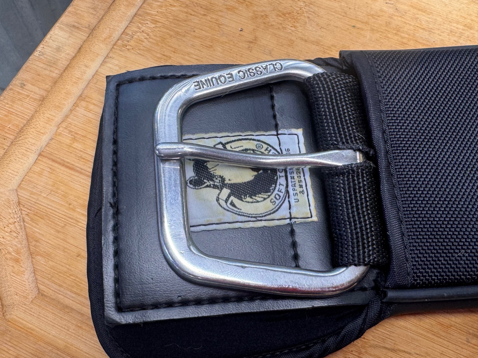 Classic Equine SOFT TOUCH Black Neoprene Western Roper Saddle Cinch ~36"