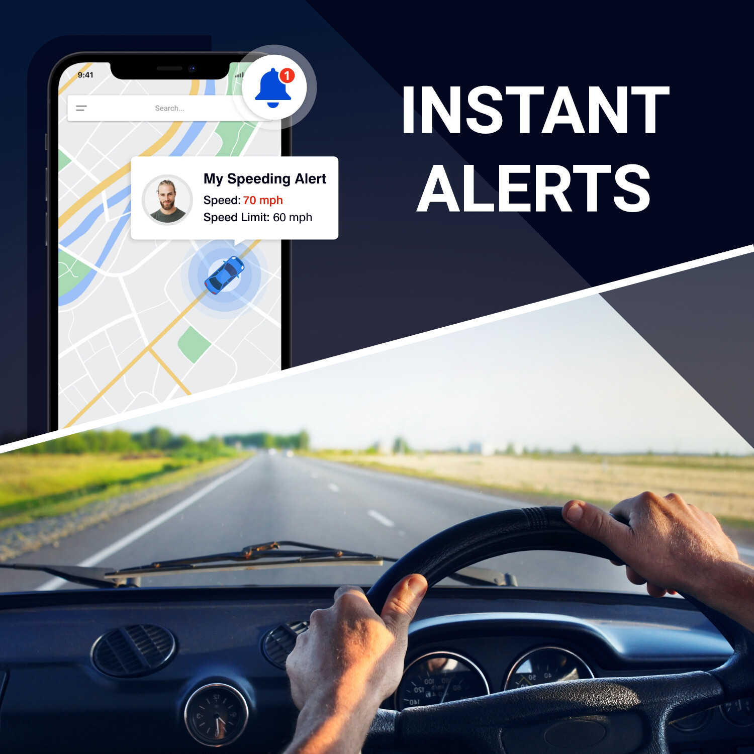 GeoTrack Real Time Fleet GPS Tracker Cars Vans Motorhomes Trucks Campers PAYG