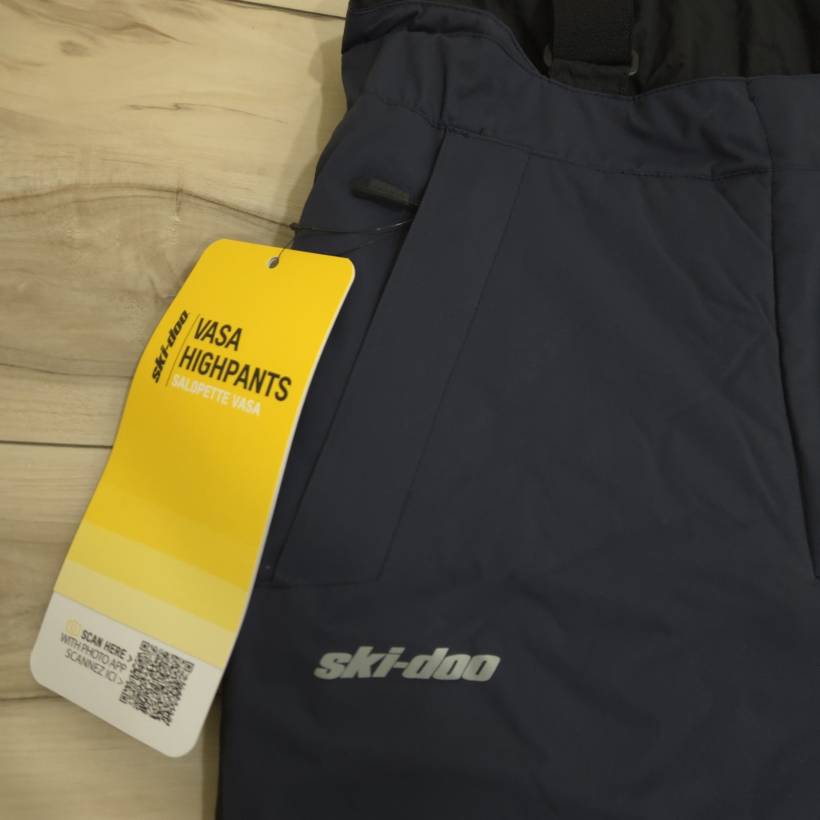 Ski-Doo Womens MEDIUM Dark Navy Vasa Highpants Snowpants Snow MSRP $245 NWT