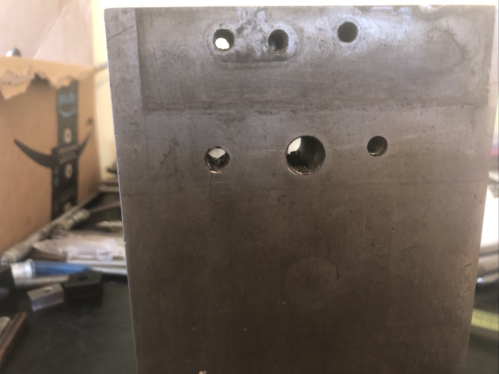 Iron Angle Plate 8”x 5”x 4 1/2” Right Angle Plate No Mfg Name Machinist Tooling