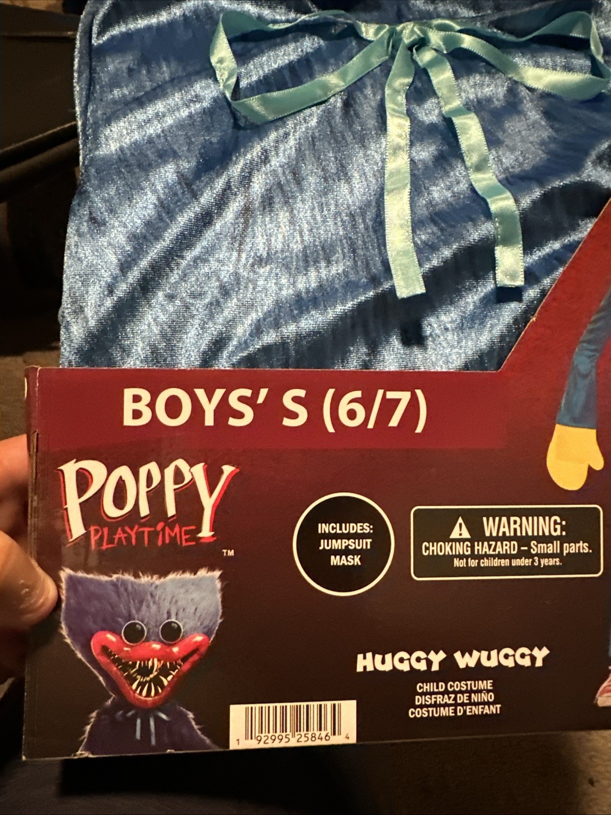 Disguise Poppy Playtime Huggy Wuggy Kids Costume Small 6-7