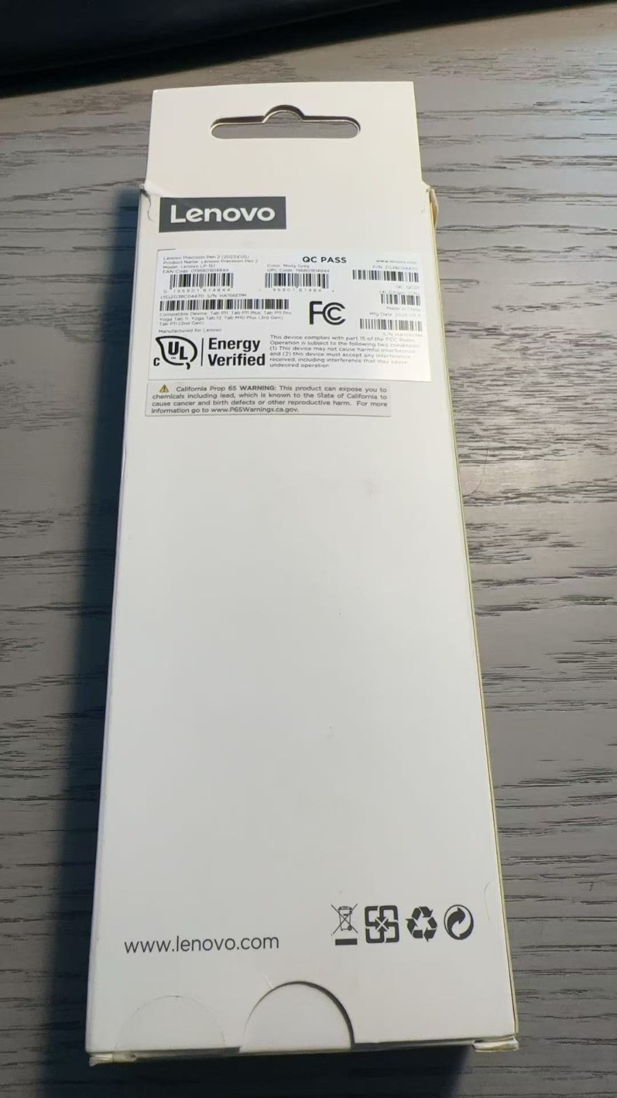 Lenovo Precision Pen 2 (2023) – New Other – Genuine Stylus + Pen Pouch