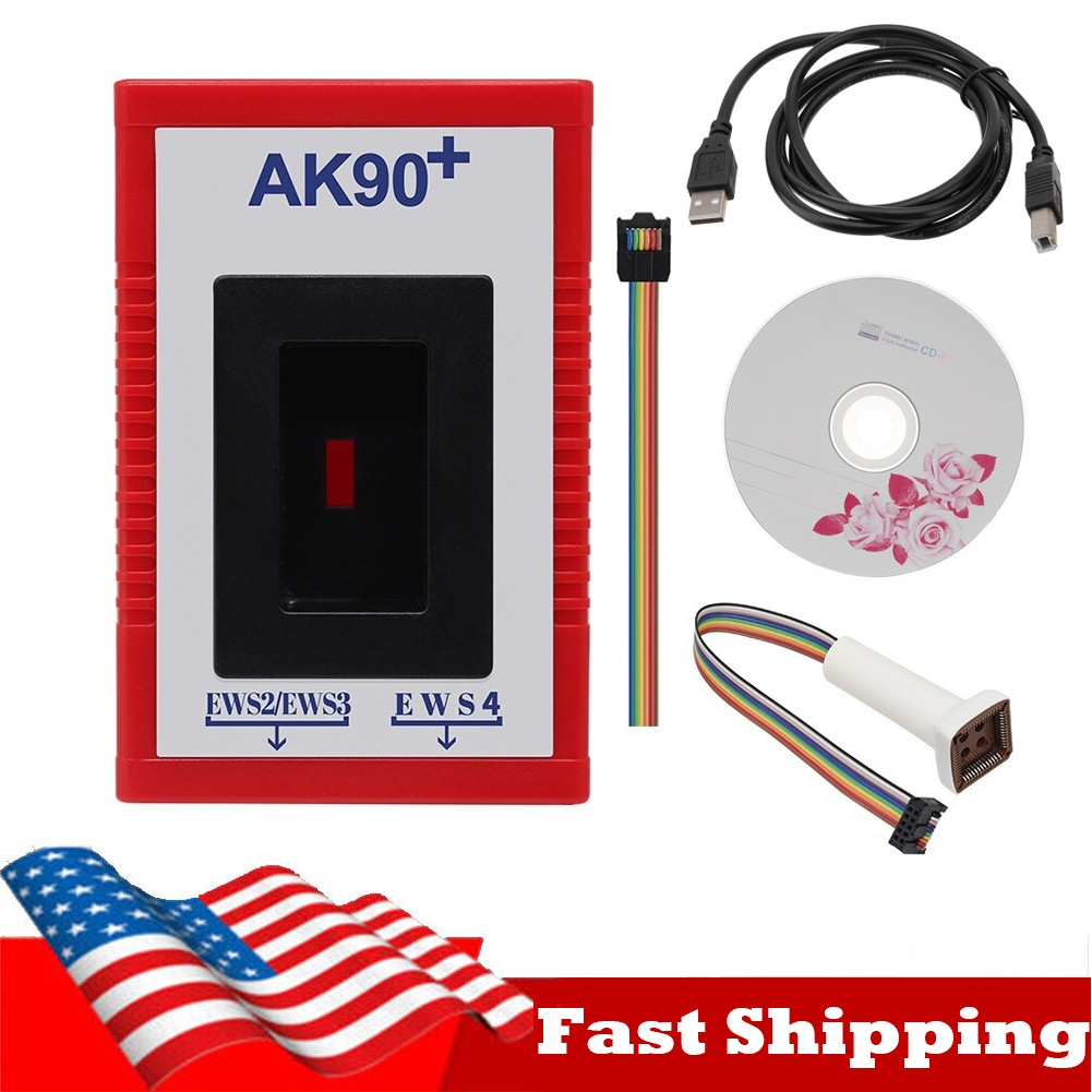 For BMW AK90+ AK90 Auto Key Programmer OBD2 Diagnostic Tools Adapter CAS/EWS