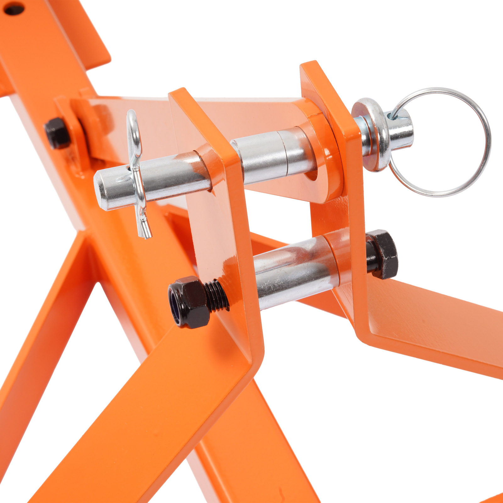 3-Point Landscape Rock Rake 60" Garden Tool For Cat 1 Tractor 360° Grass Comb