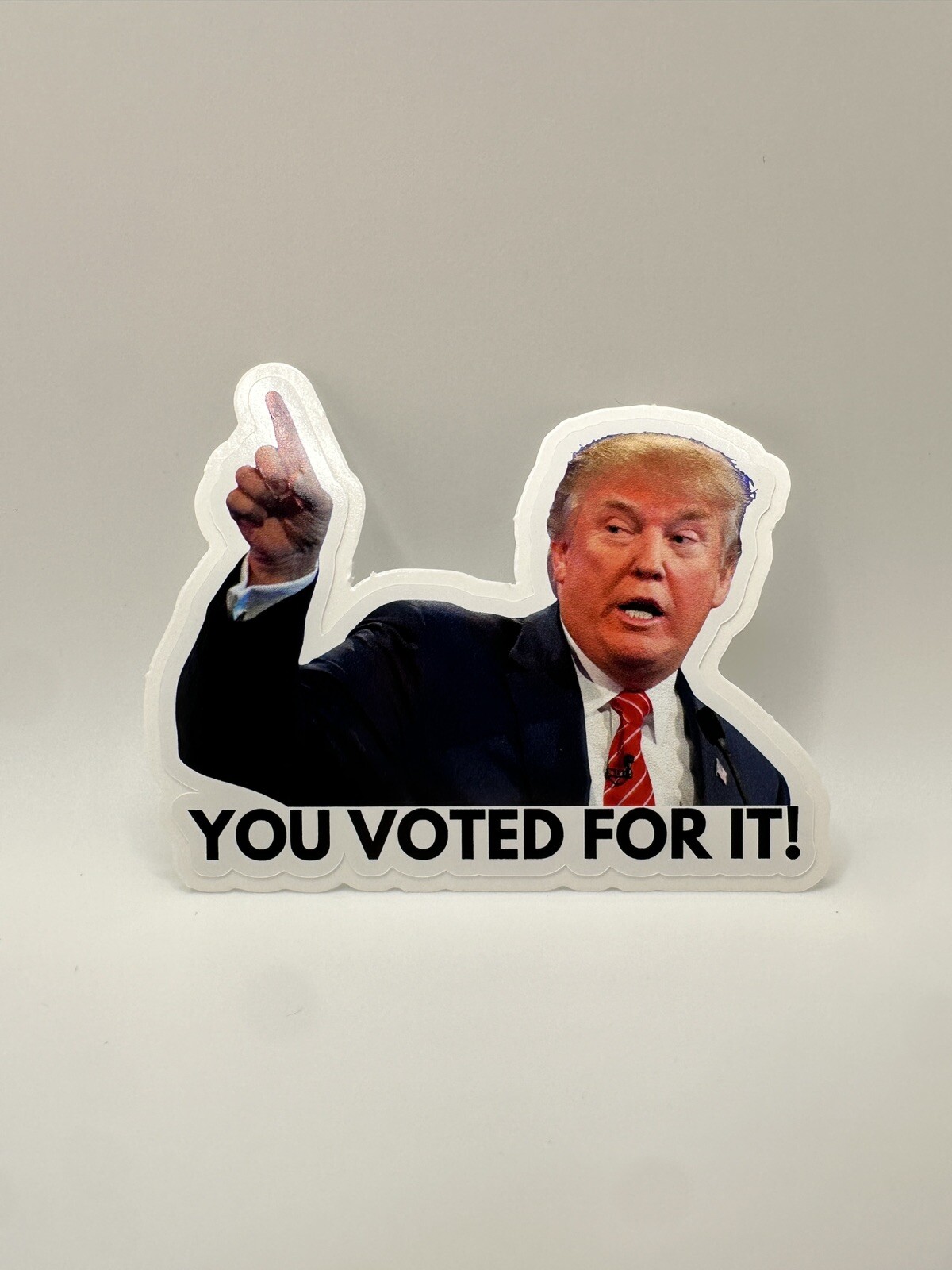 You Voted For It Anti-Trump Inflation Stickers for Grocery Prices Gas Pumps