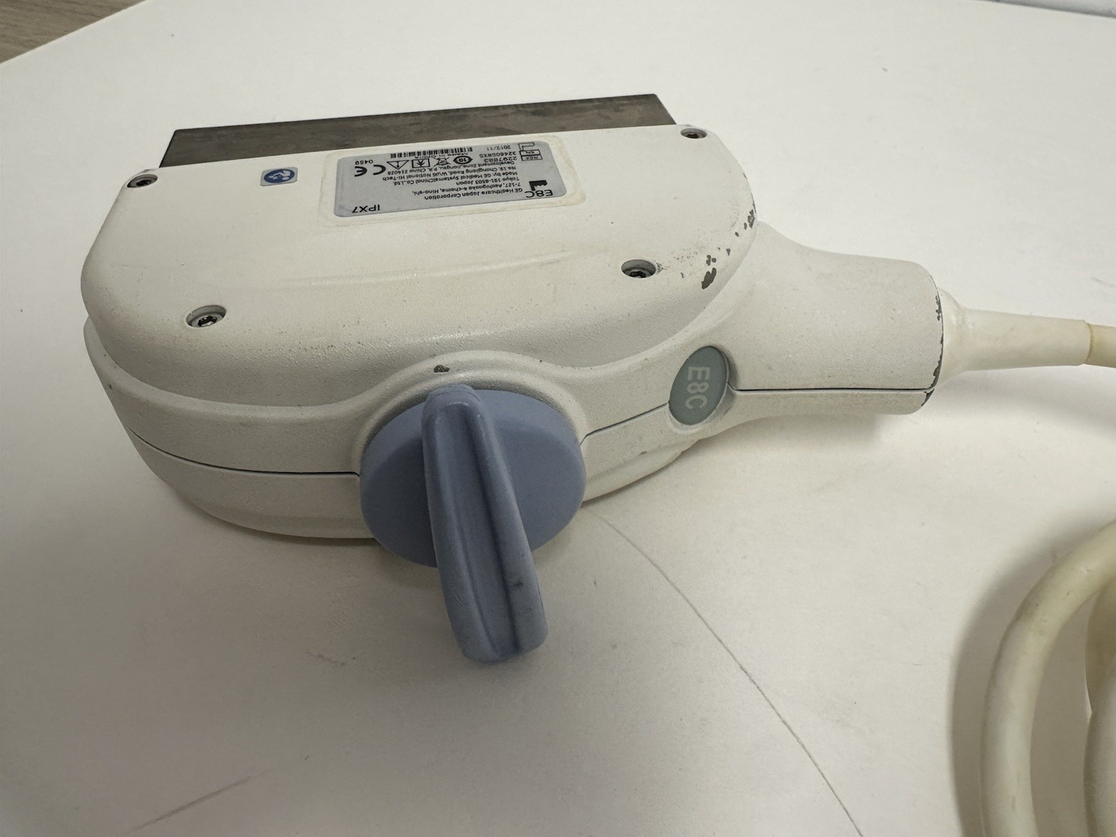 GE E8C 2297883 Transvaginal Ultrasound Transducer Probe MFG DATES 2012 to 2016