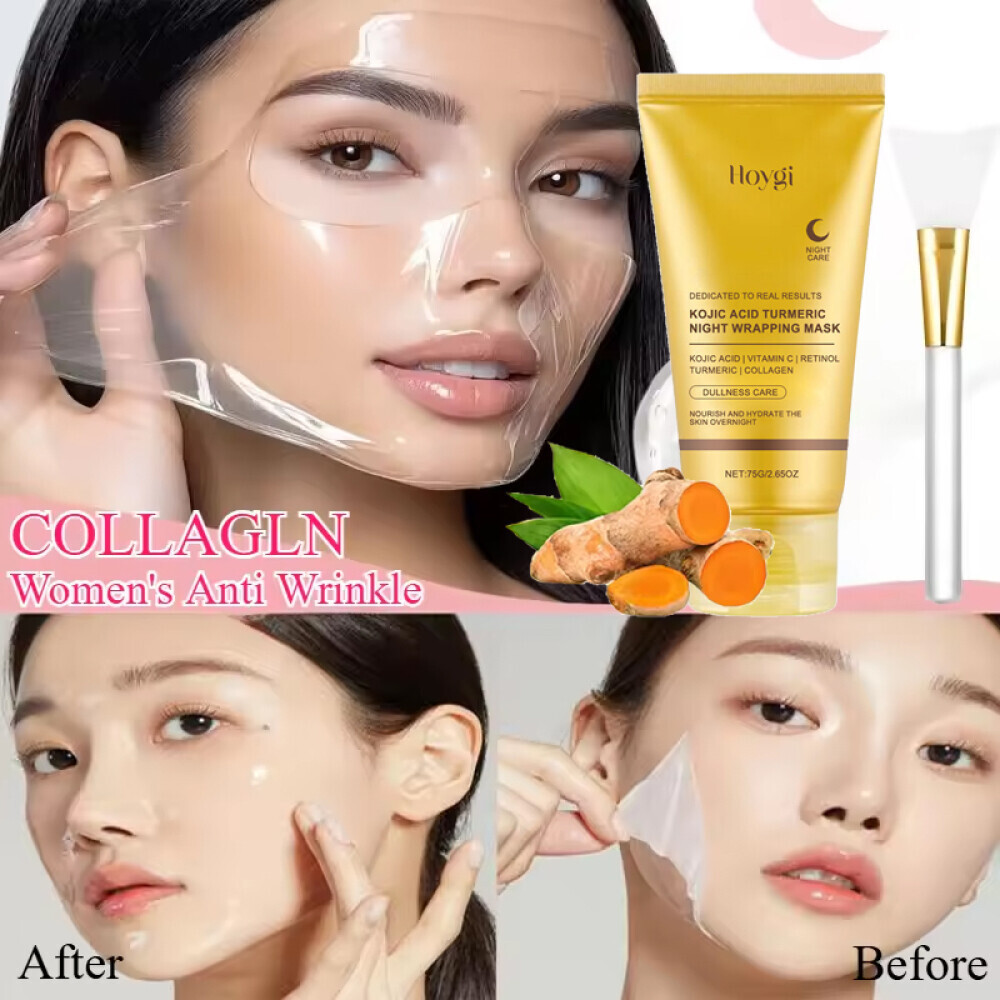 3X Collagen Night Wrapping Mask Overnight Peel-Off Mask Facial Moisturizing Mask