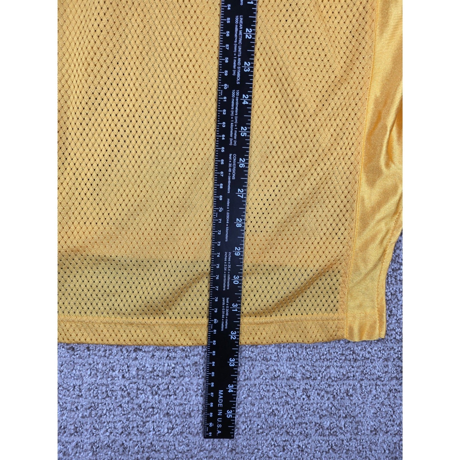 Reebok Brian Westbrook Philadelphia Eagles Jersey Mens Medium Yellow Throwback