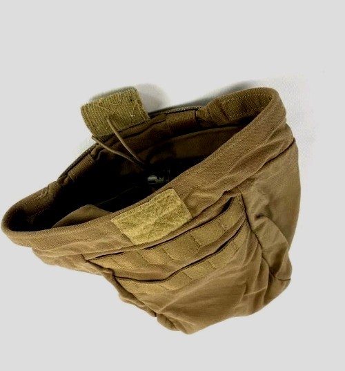 Dump Pouch USMC Roll Coyote USGI FILBE Assault Mag Carrier GOOD condition Brown