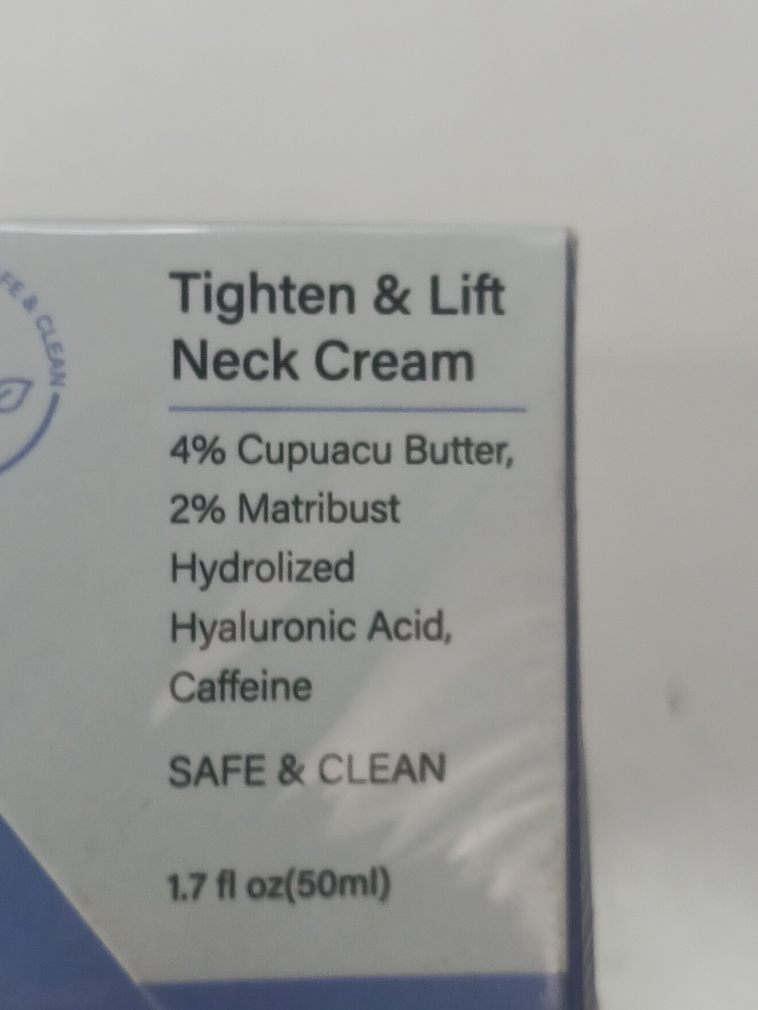 GDO Tighten and Lift Neck Cream Firming Anti-Aging 1.7oz- Clinically Tested