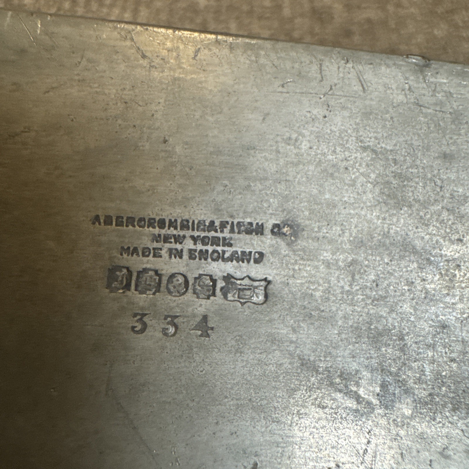 Abercrombie & Fitch Leather Prohibition Bootlegger Briefcase Liquor Flask 2x64oz