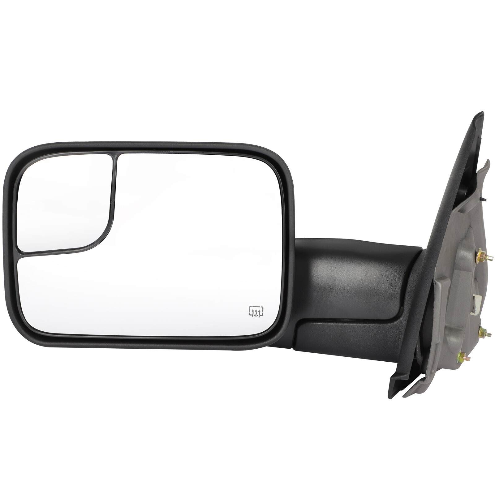 Driver Side Power Heated Tow Mirror For 03-08 Dodge RAM 1500 2500 3500 Black