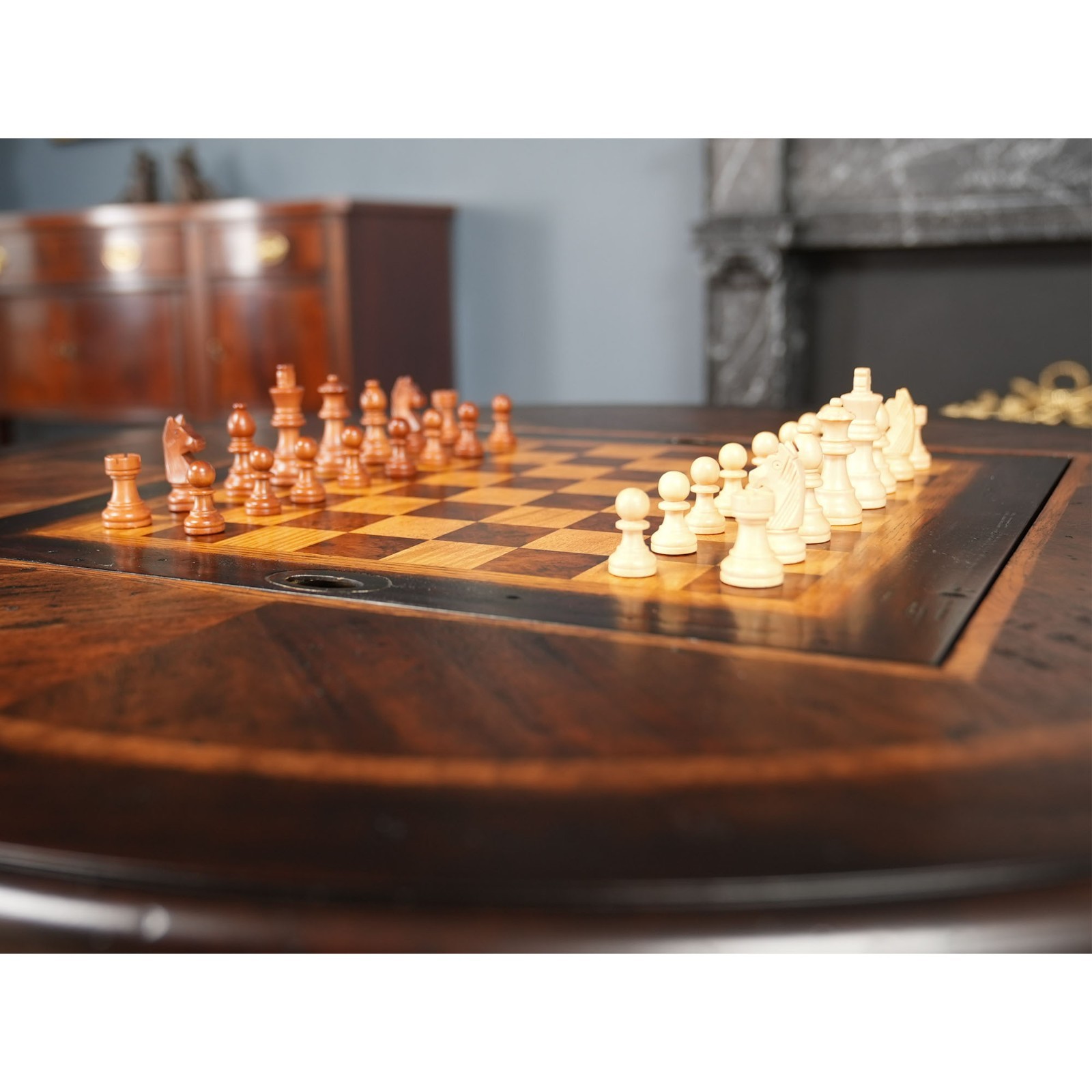 NFA5200-033, Niagara Furniture, Theodore Alexander Game Table