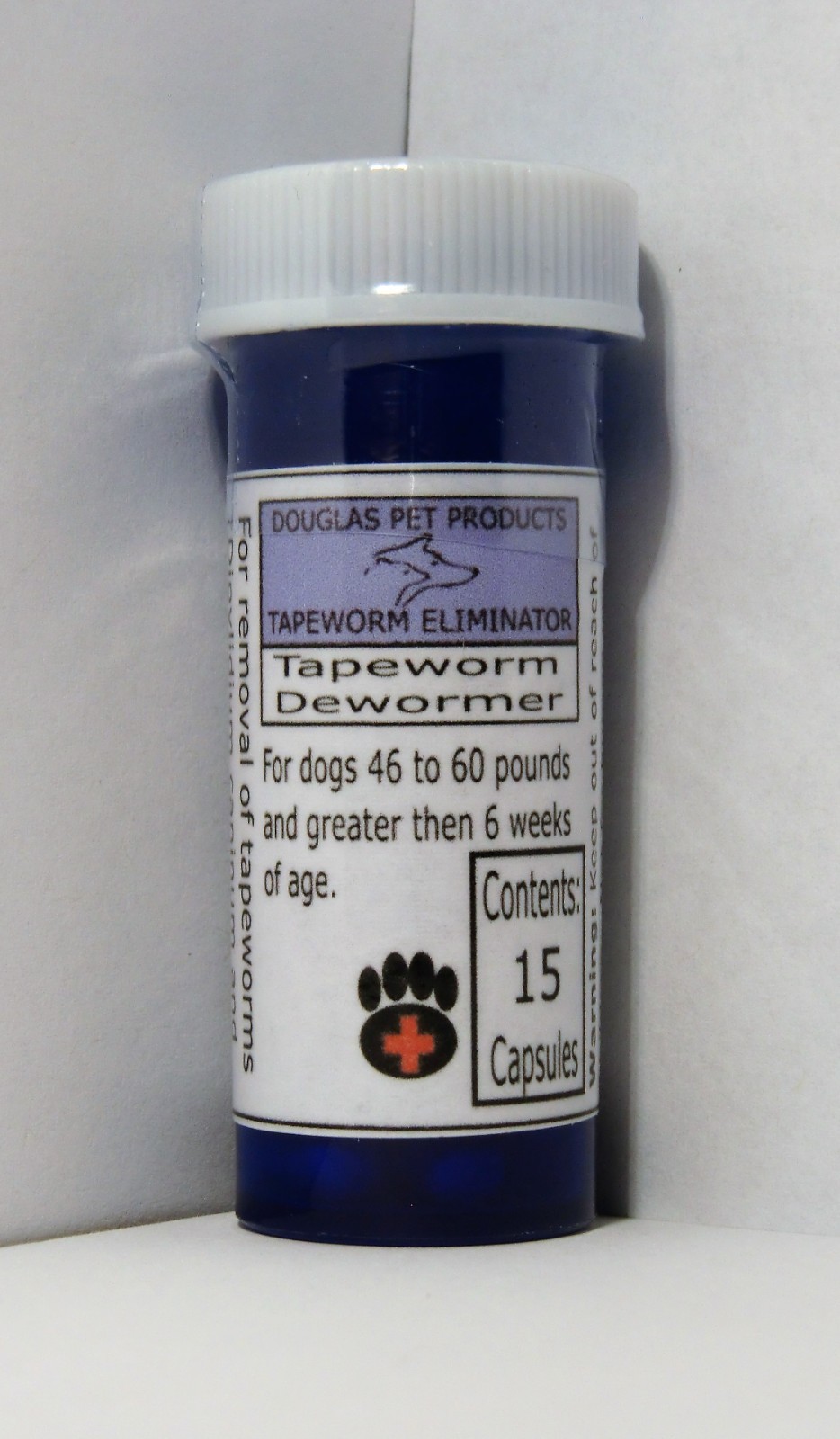 Expert Care- Tapeworm Killer 4 Dogs & Puppies 46 to 60lbs - ONE DOSE will do it!