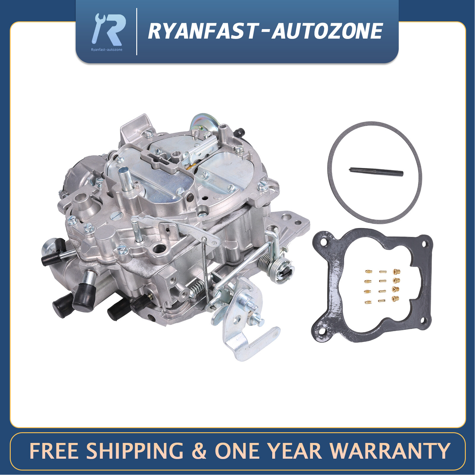 Carburetor For Rochester Quadrajet 4 Bbl Engines 650 Cfm Electric Choke 305-350