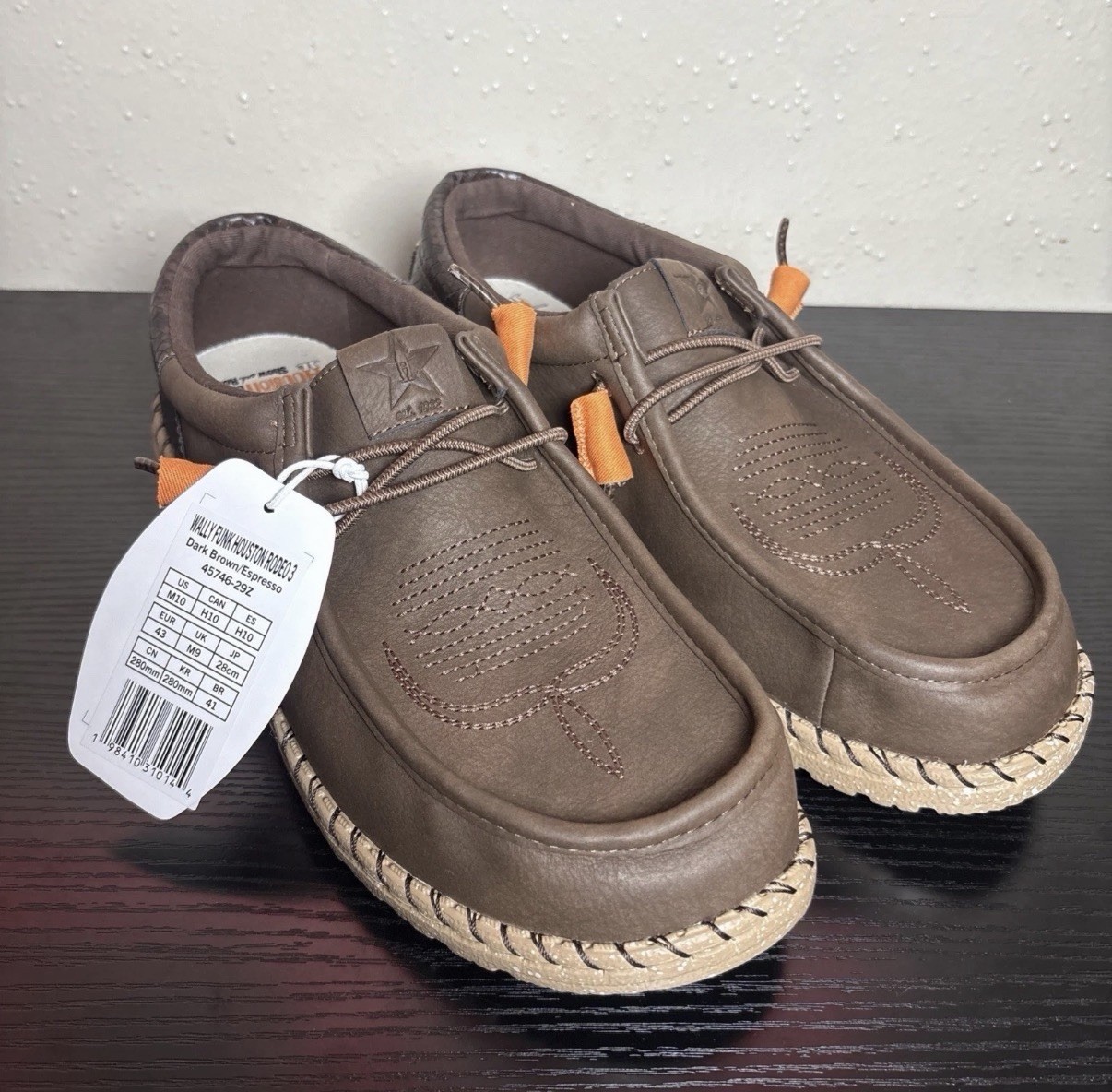 HEYDUDE Wally Funk Houston Rodeo X Limited Edition Size 10 Men’s Western Shoe