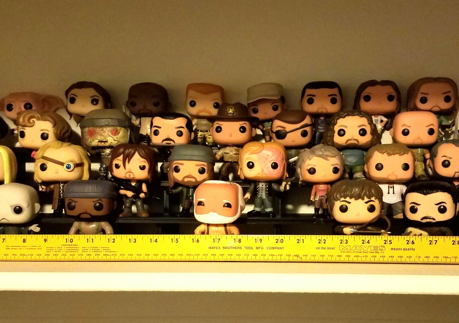10 inch 3-Tier Black Funko Pop! Display Shelf / Stand with Equal Length Shelves