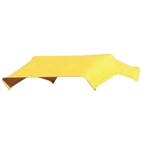 3-Bow Tractor Canopy Replacement Cover 40-Inch Yellow Canvas