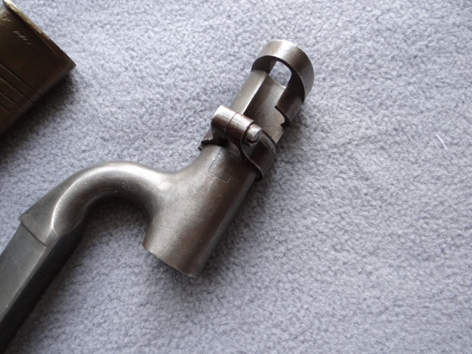 British 303 Caliber Martini Enfield M1895 Socket Bayonet and Scabbard