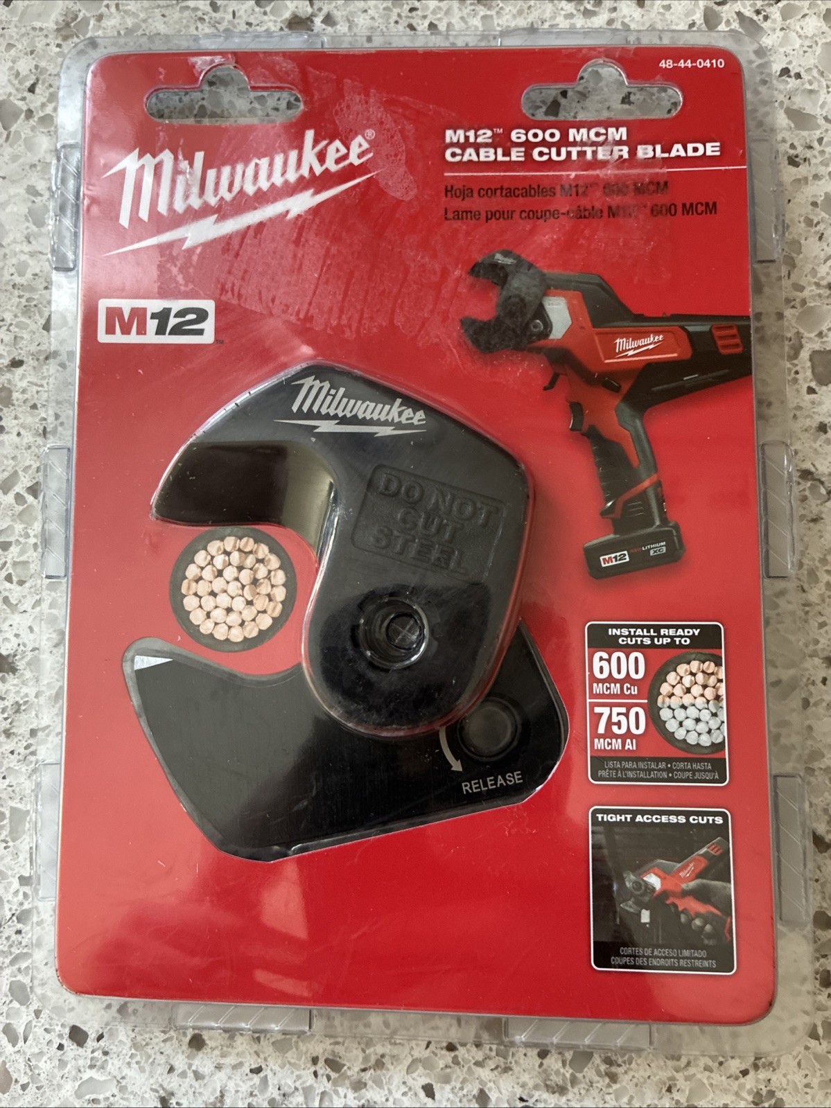 Milwaukee 48-44-0410 M12 600 MCM Cable Cutter Blade