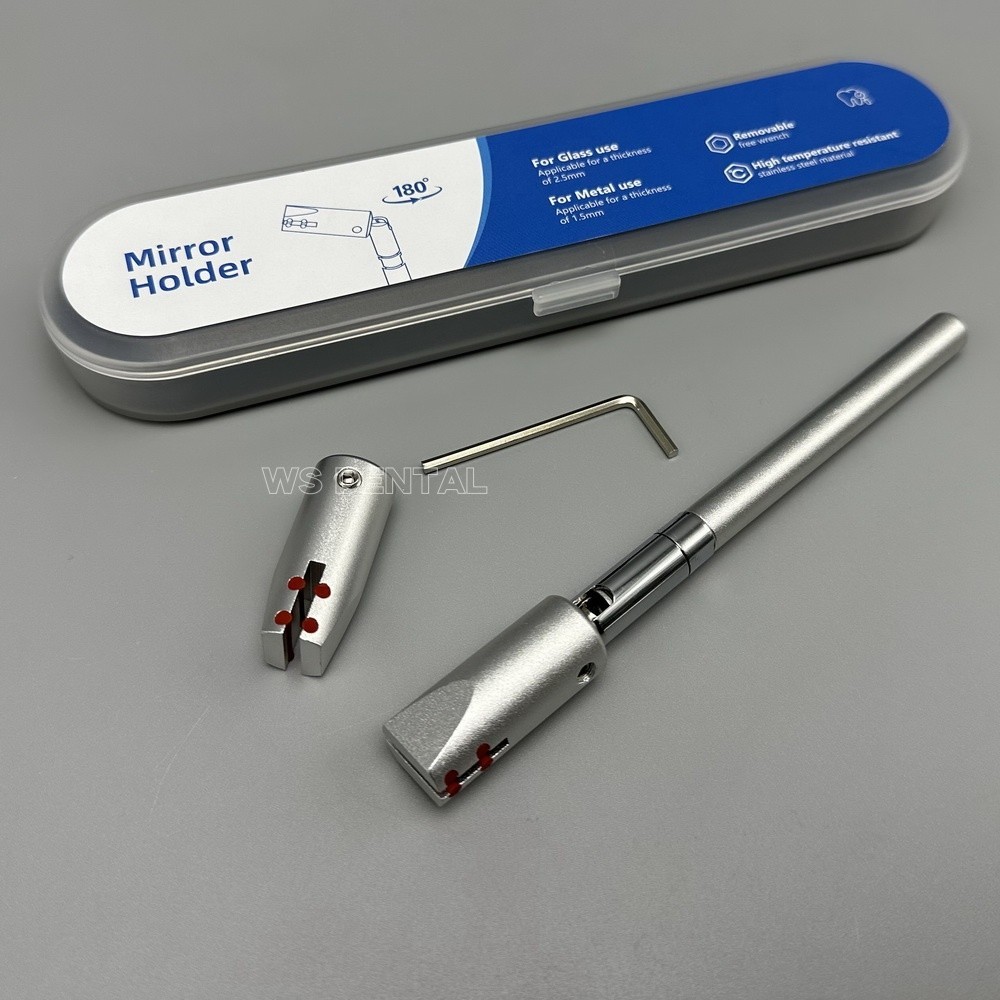 Dental Photography Mirror Holder 180° Adjustable Autoclavable Stainless Handle