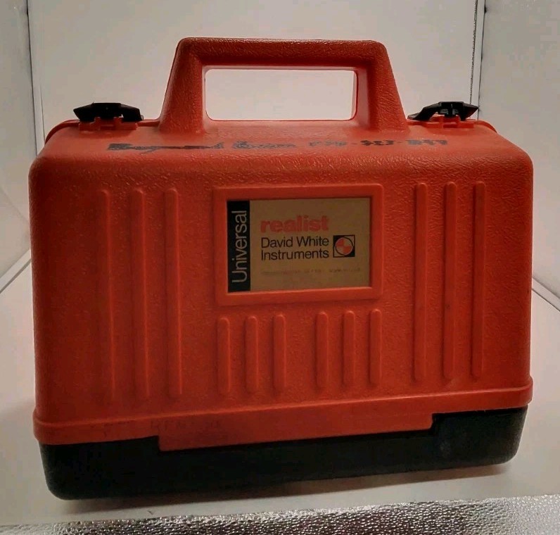 David White 8300 Transit Site Surveying Level And Case