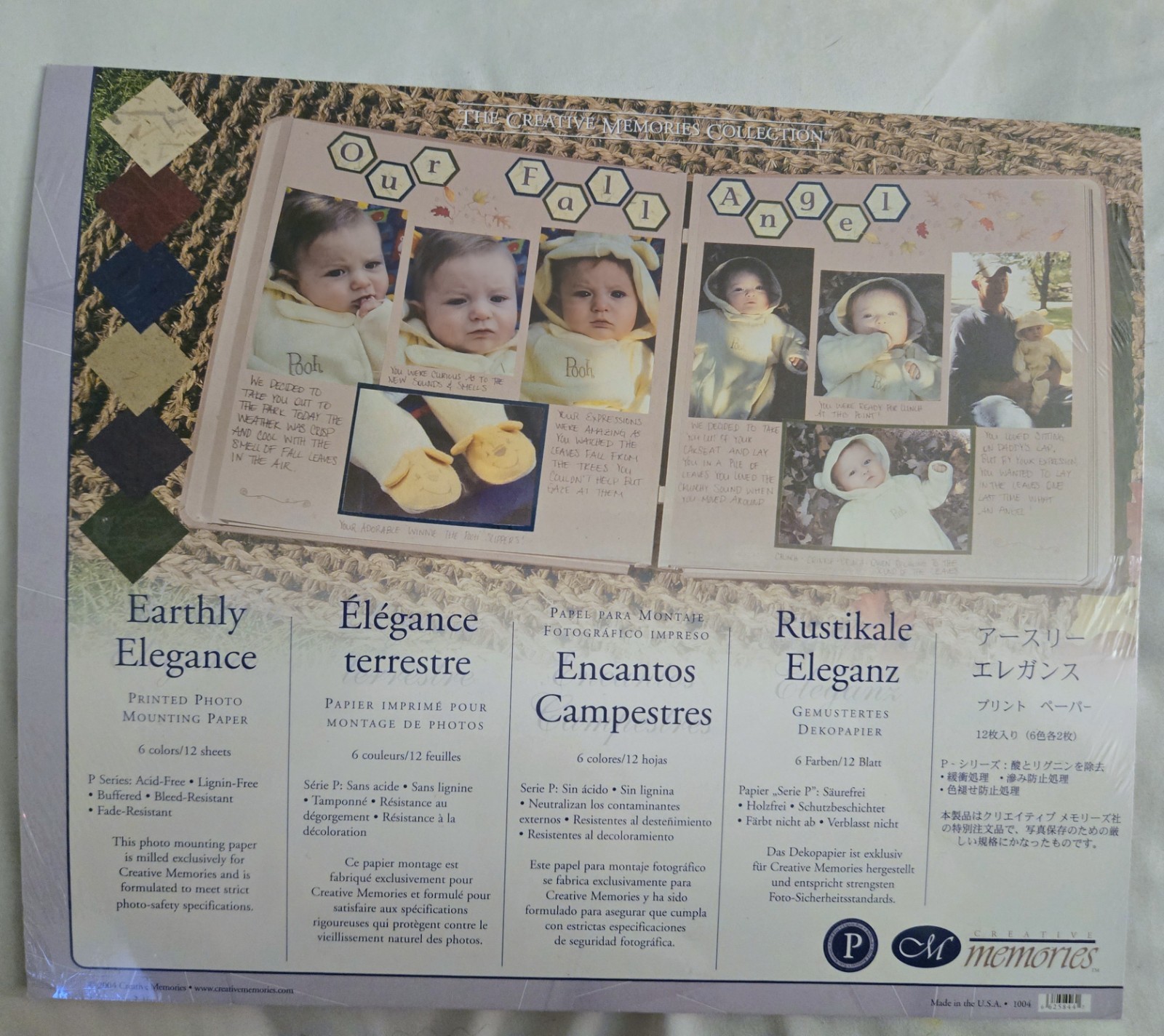 Creative Memories 10 X 12 and 12x12 Photo Mount Paper & Paper Sets-NEW