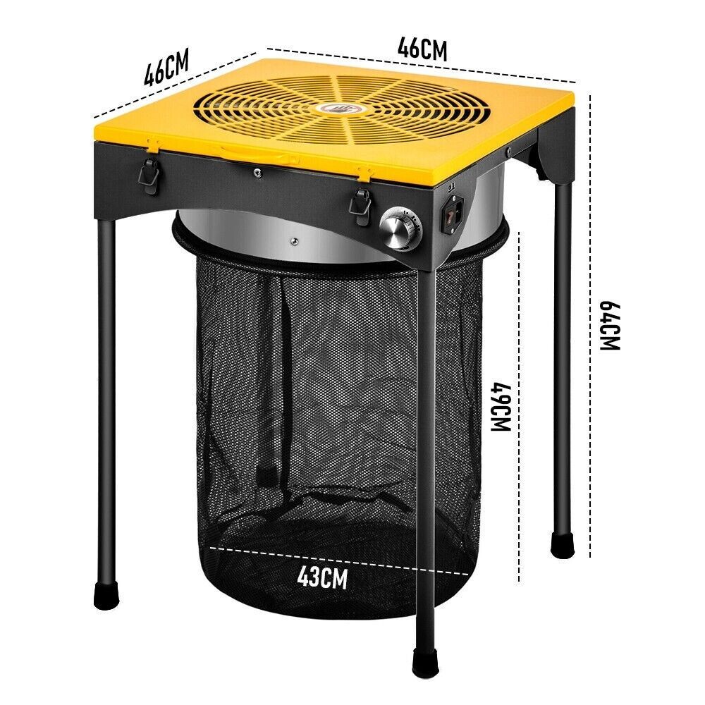 Electric Bud Trimmer 18'' Electric Leaf Trimmer Machine Stainless Sharp Blades