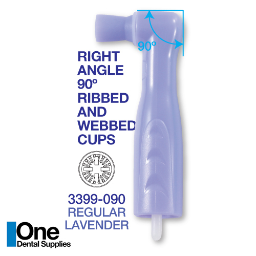 Dental Disposable Prophy Angles Regular Latex Free Right Angle 90° - 100pcs