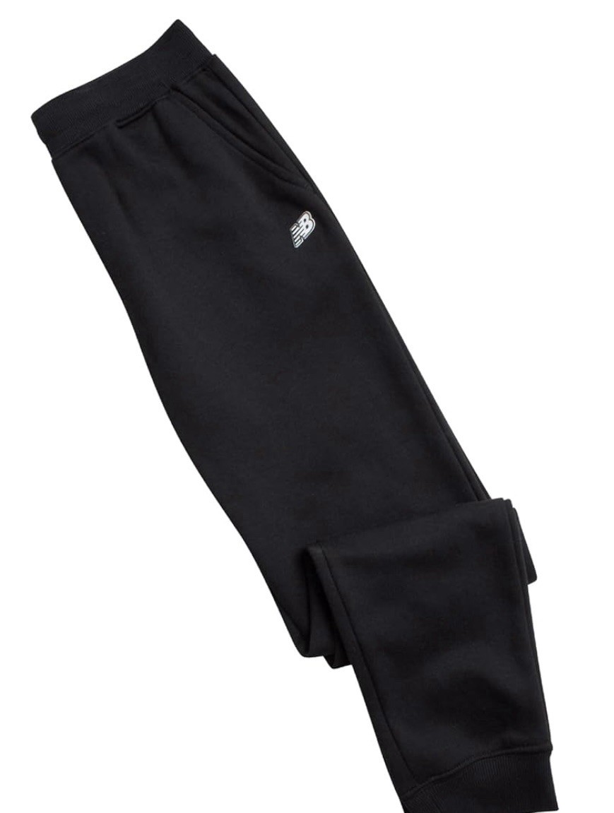 New Balance Boys T-shirt Fleece Jogger Set, Black, Size 10/12, New W/Tags