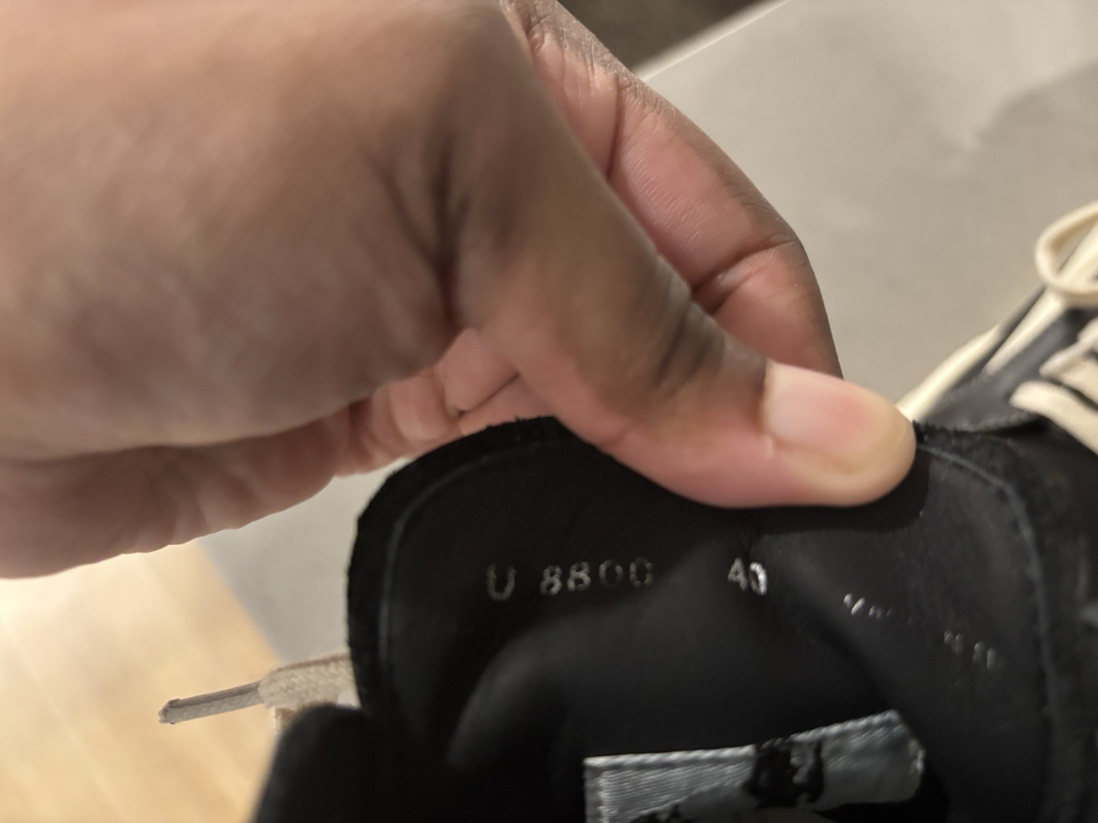 Rick Owns - Black Concordians Vintage Sneakers