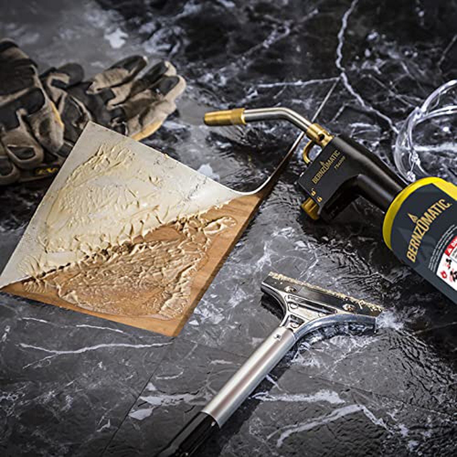 Bernzomatic Map Pro Gas Cylinder 3-Pack with Advanced Performance Torch TS4000T