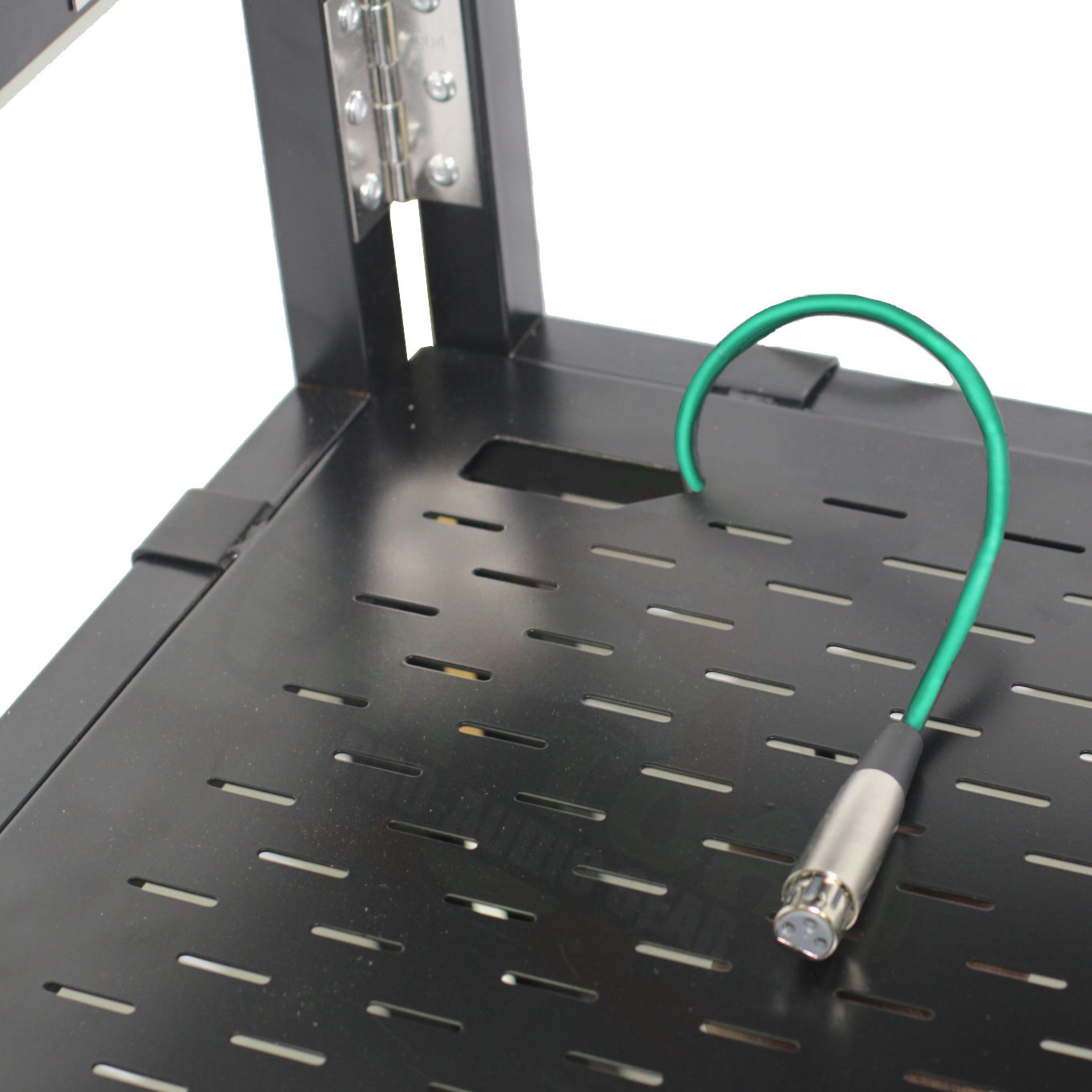 DJ Booth Table Lighting Truss Stand System - Foldable Panel Stage Platform Scrim