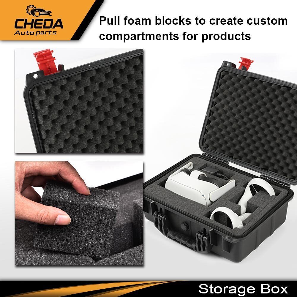 [50CT 150CT] Weatherproof Graded Card Storage Box Case Slab Holder Protector NEW