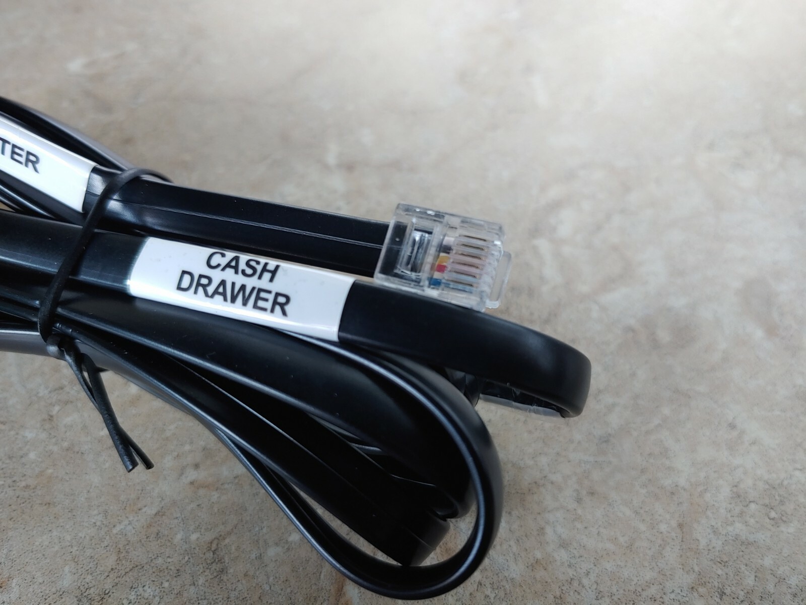 Star 37969530 S1YE1Y-72 Black RJ12 Printer to Cash Drawer Cable Replace 37964350