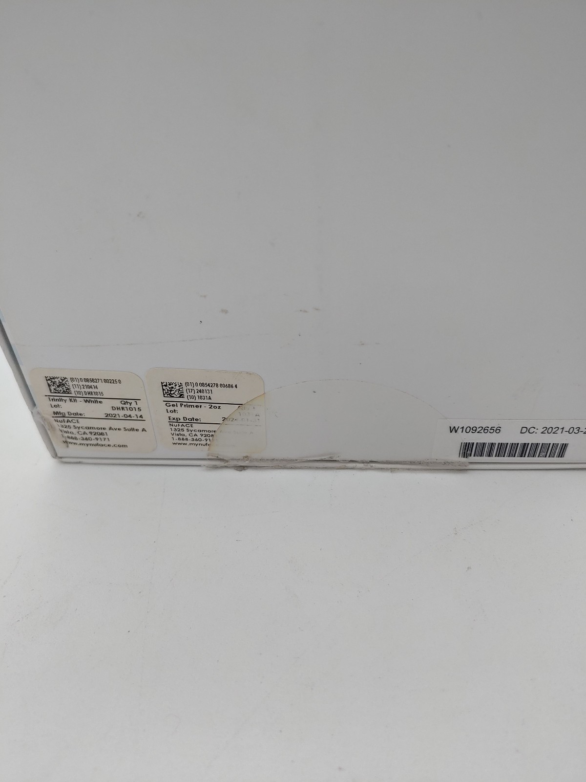 Genuine NuFACE Trinity Facial Toning Device + Cradle + AC Charger Tested Works