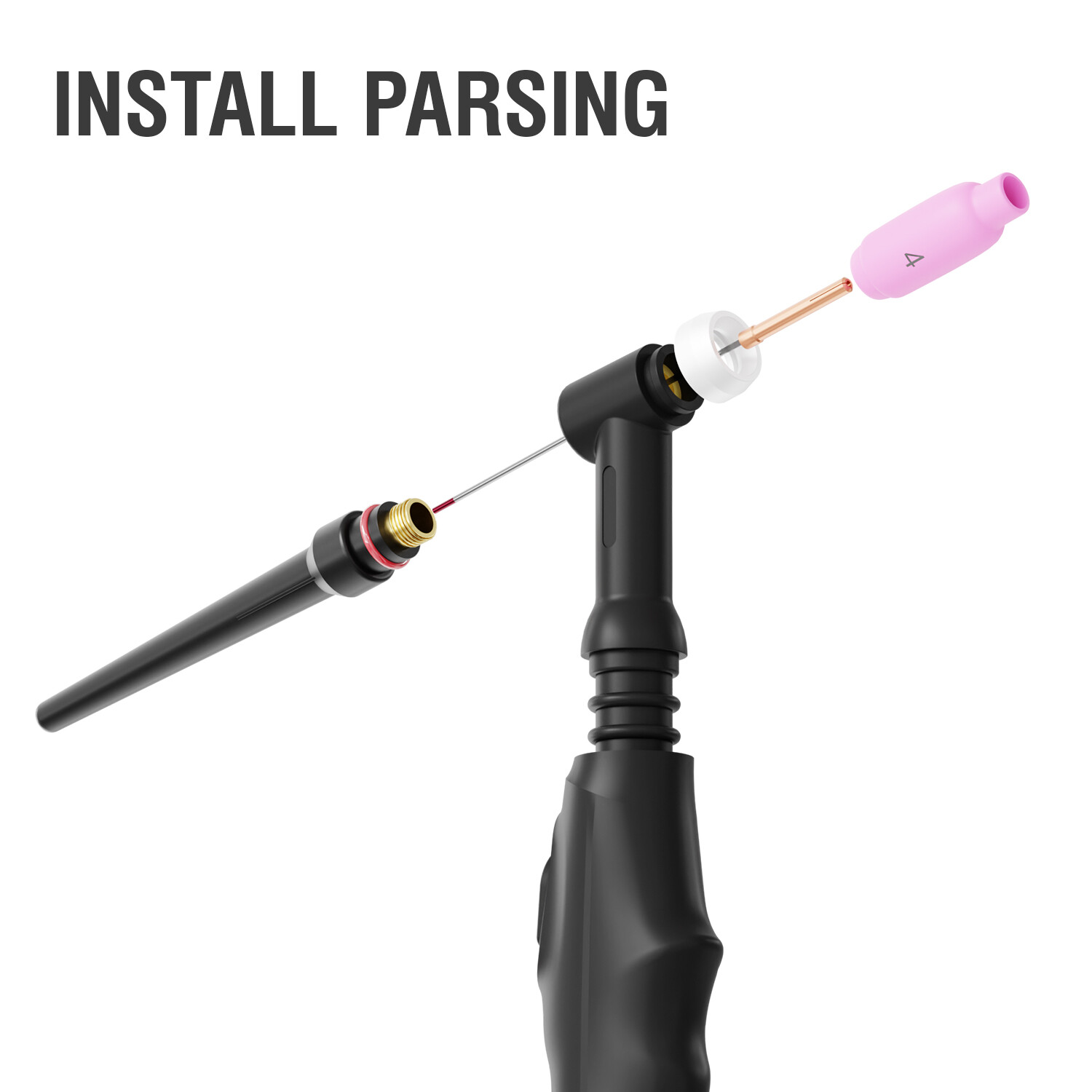 1/16" x 7" Red TIG Welding Tungsten Electrode 2% Lantanated - 10-pack US