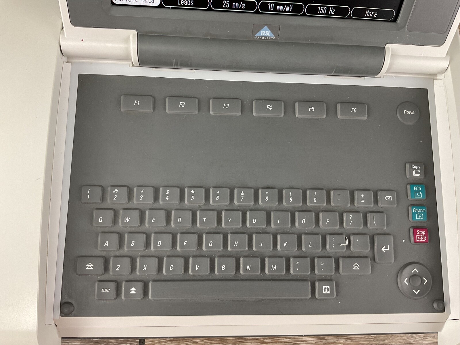 GE MAC 5500 HD Resting Electrocardiogram System ECG Machine with Color Display