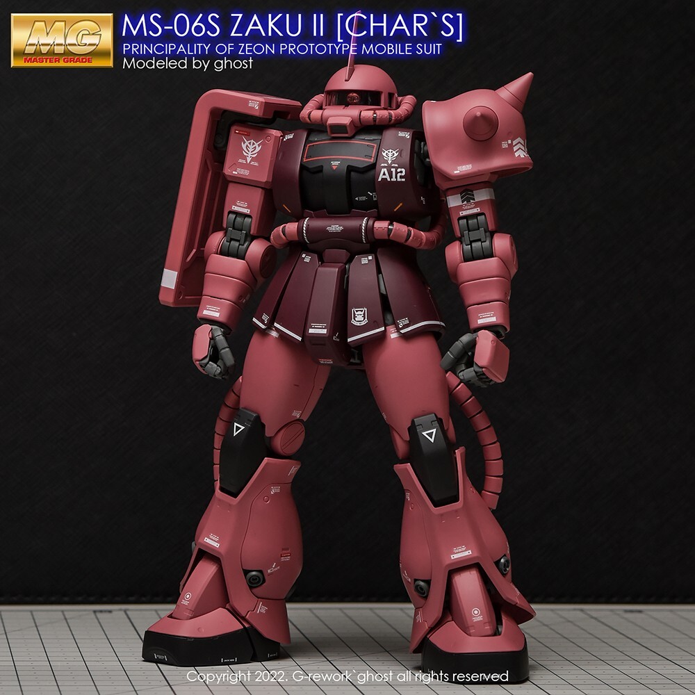 G-Rework Water Decal For MG Char's Zaku II 2.0 - US