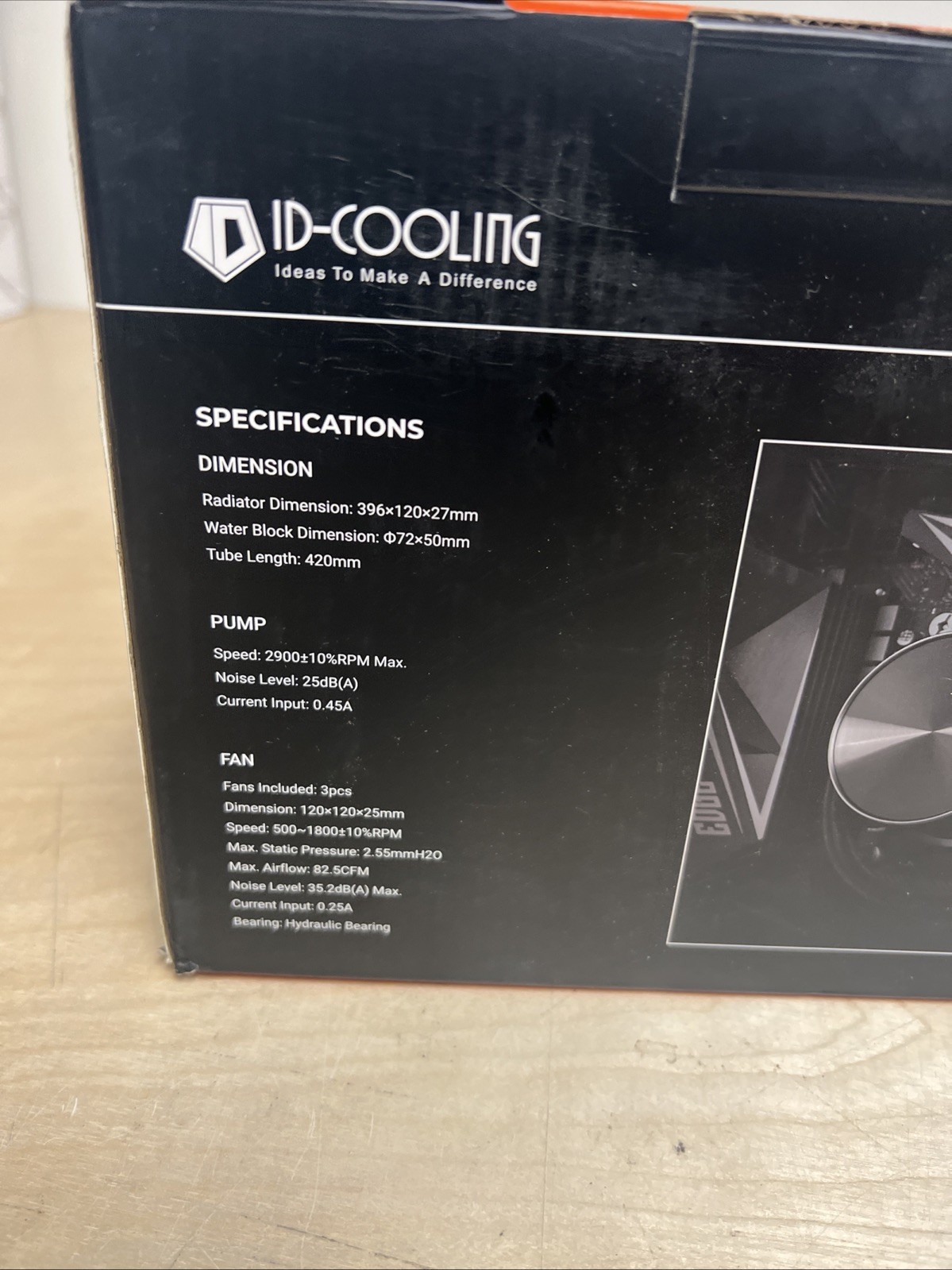 ID-COOLING PRO FX360 Water Cooler Mg 151