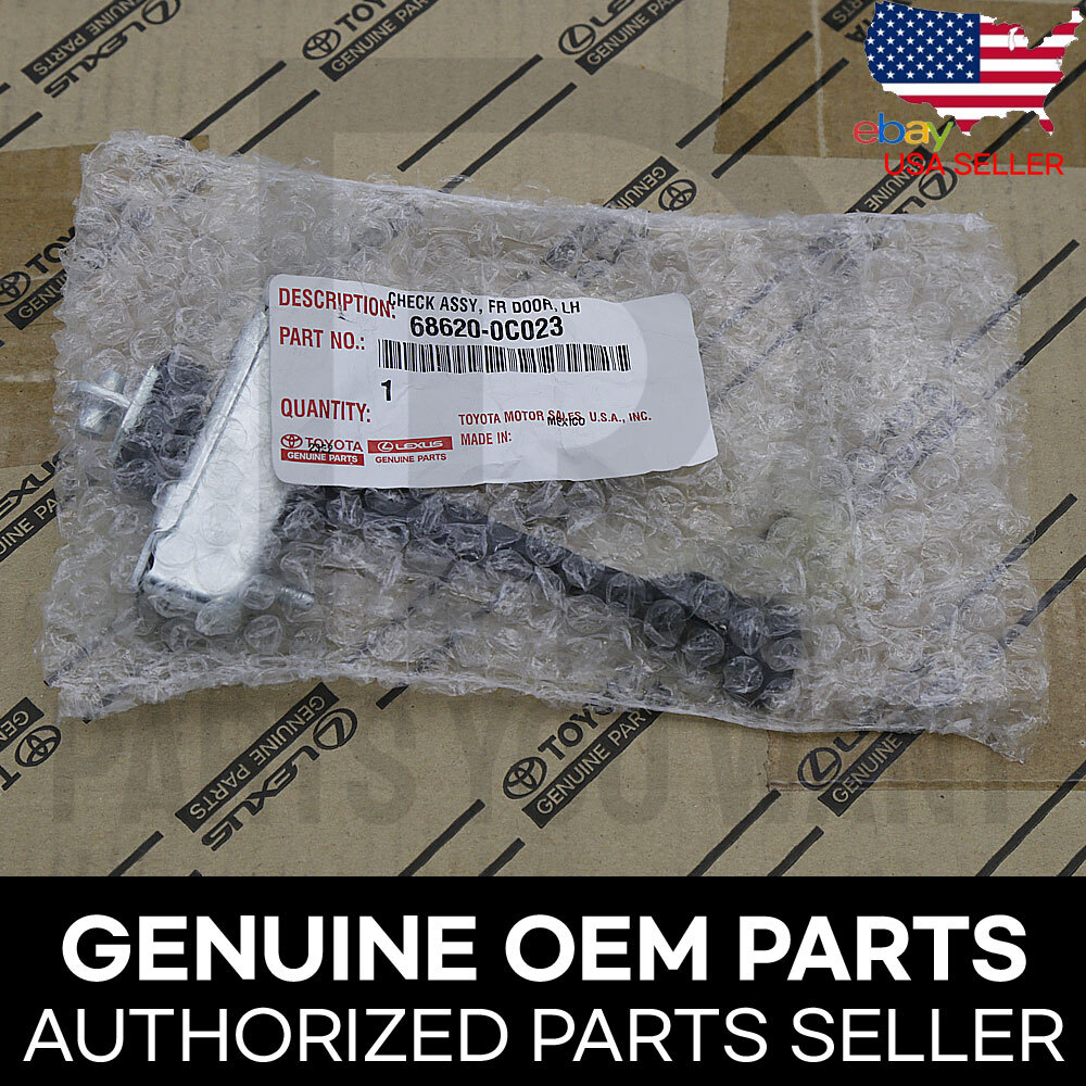 Genuine Toyota Tundra Sequoia OEM Front Left Driver Door Check Strap 68620-0C023