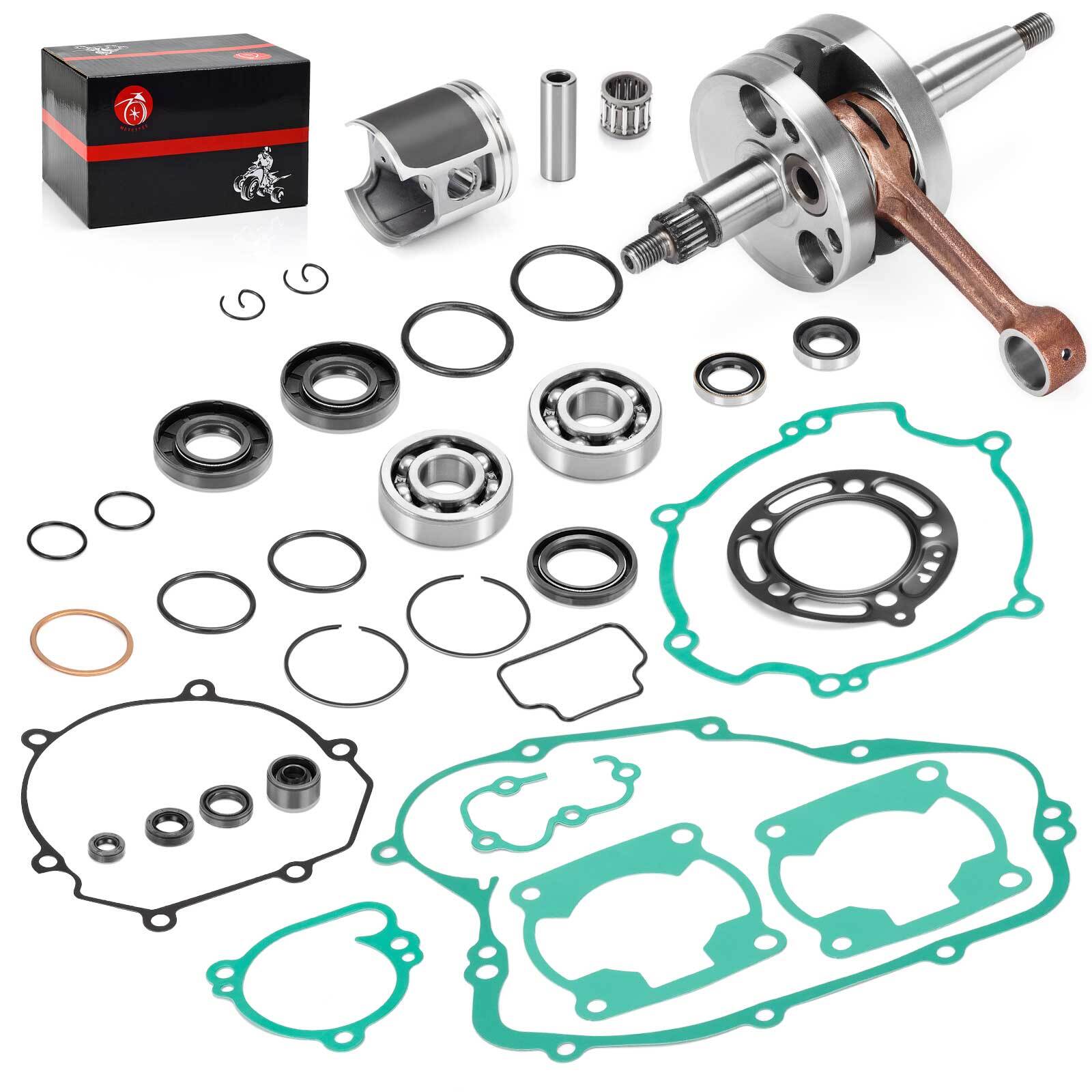 ENGINE REBUILD KIT fits KAWASAKI KX 100 KX100 CRANKSHAFT PISTON GASKETS 2006-13