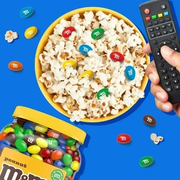 M&M'S Peanut Milk Chocolate Candy, 62 oz Free Shipping