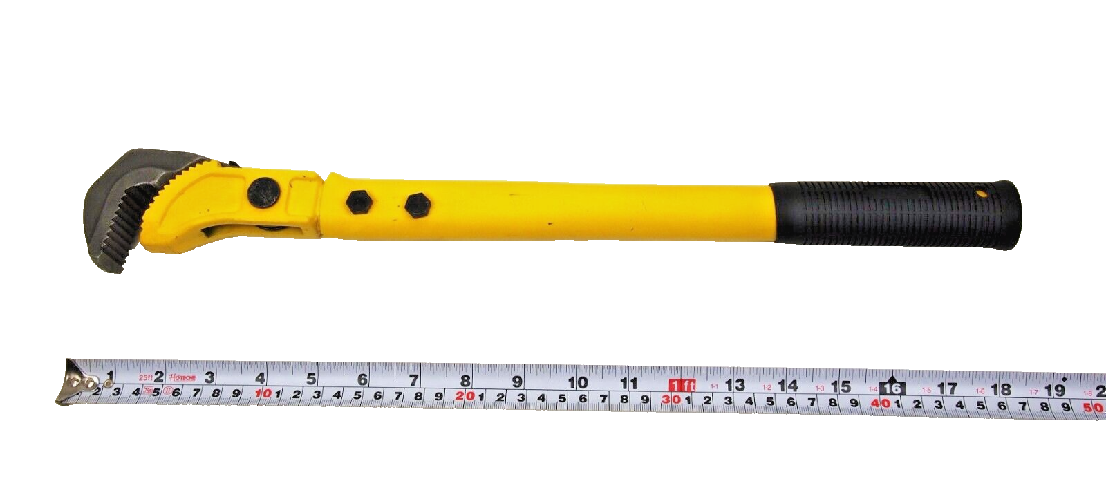 H.D. Pipe Wrench 18.5" Self Adjustable Forged Steel Plumber Multi-function